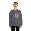 Flames Test Metal Courage Defines the Firefighter Crewneck Sweatshirt